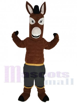 Mule mascot costume