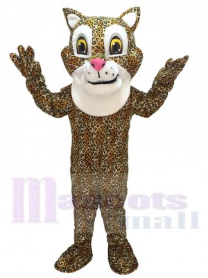 New Cute Friendly Jaguar Mascot Costume