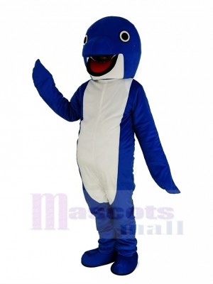 Cute Blue Whale Costume Mascot Animal