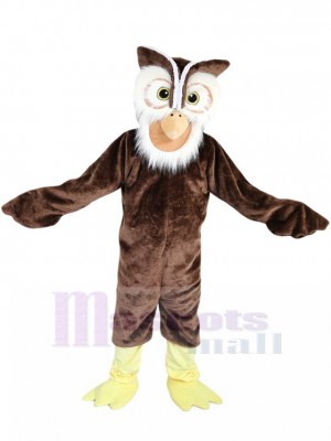 Brown Owl Mascot Costume