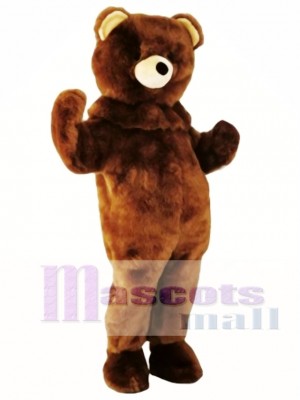 Brown Bear Mascot Costume