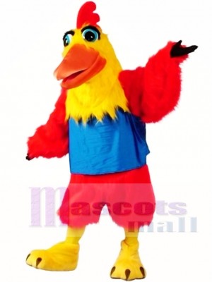 High Quality Rooster Mascot Costume