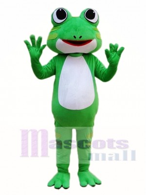 Green Frog Mascot Costume