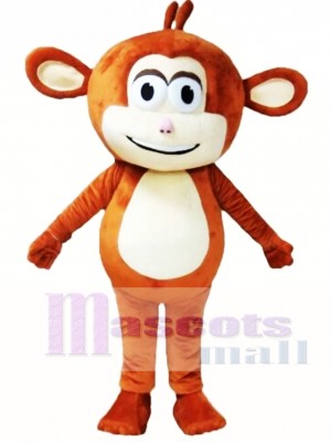 Brown Monkey Mascot Costume