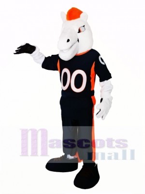 New Mustang Horse Broncos Mascot Costume