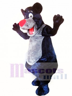 Black Bear Mascot Costume Adult Costume