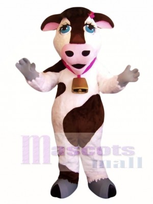 Cute Cow Mascot Costume