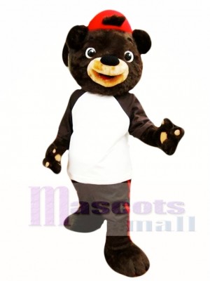 Chocolate Bear Mascot Costume