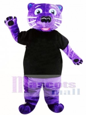 Purple Panther Mascot Costume Animal Costume for Adult