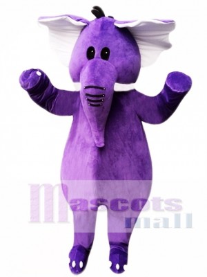 Purple Elephant Mascot Costume For Adults Christmas Halloween