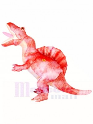 Adults Pink Spinosaurus Halloween Party Dinosaur Inflatable Costumes