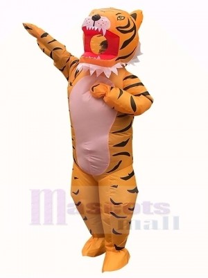 Strong Tiger Inflatable Costume Halloween Xmas for Adult Cosplay Party Dress