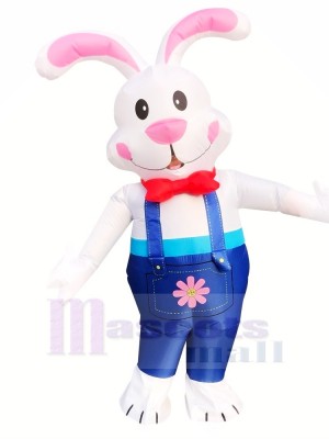 Easter Bunny Rabbit Inflatable Costume Fancy Dress Halloween