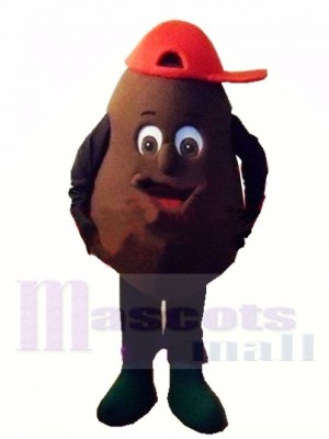 High Quality Coffee Bean Mascot Costume 