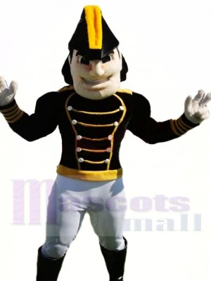 Handsome Commodore Mascot Costume  