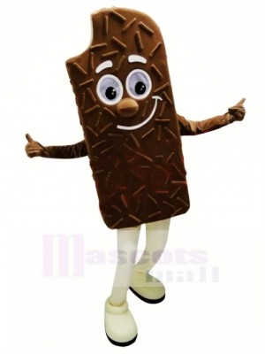 Giant Chocolate Ice Cream Mascot Costume 