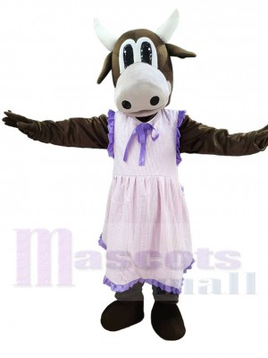 Ms.Buttercup Cattle mascot costume