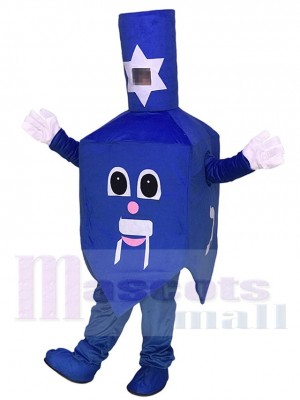 Dreidel Mascot Costumes Jewish Holiday of Hanukkah