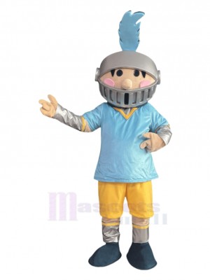 Knight Boy mascot costume