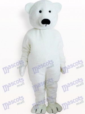 White Bear Animal Adult Mascot Costume