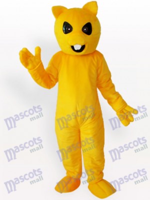 Yellow Bear Animal Mascot Costume