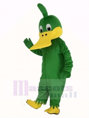 Green Duck Mascot Costume