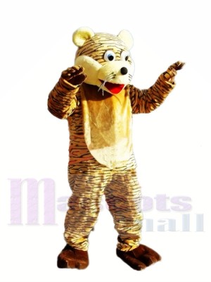 Lucky Tiger Mascot Adult Costume Free Shipping 