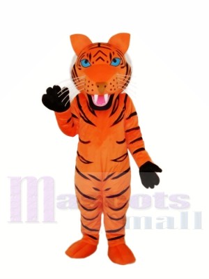 Red Brown Tiger Mascot Adult Costume Free Shipping 