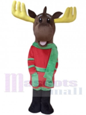 Deer Reindeer mascot costume