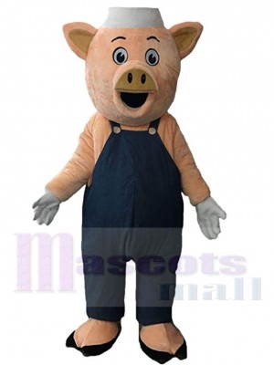 Pig mascot costume