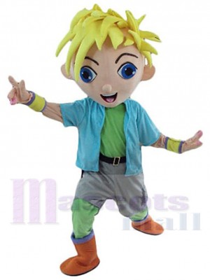 Boy mascot costume