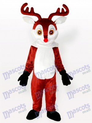 Little Reindeer Brown Adult Mascot Costume