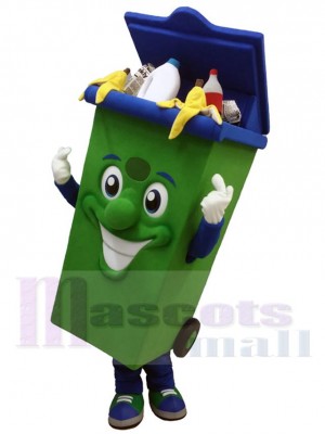 Trash Can mascot costume