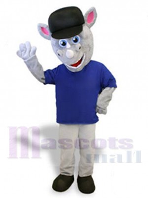 Rhino mascot costume