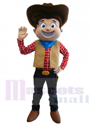 Juvenile Cowboy mascot costume