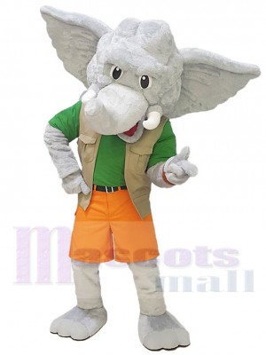 Elephant mascot costume