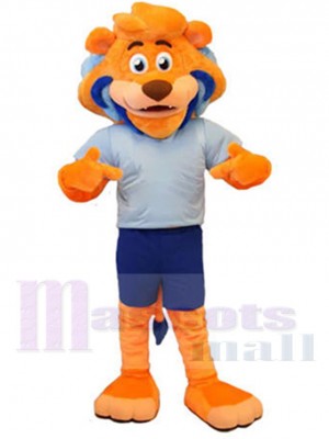 Lion mascot costume