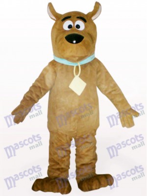 Brown Dog Animal Adult Mascot Costume