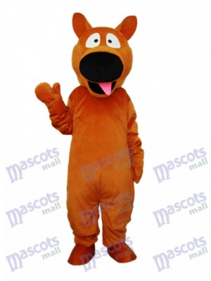 Brown Dog Mascot Adult Costume