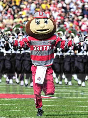 Brutus Buckeye mascot costume