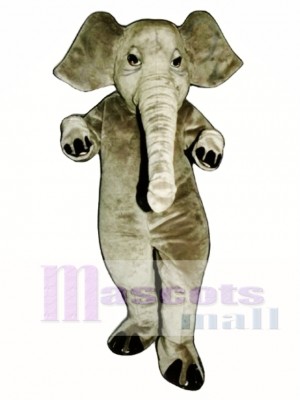 Realistic Elephant Mascot Costume