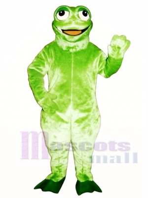 Jaunty Toad Frog Mascot Costume