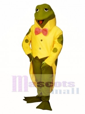 Mr. Ribbet Frog Mascot Costume