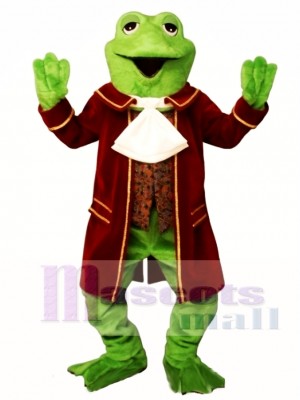 Colonial Frog Mascot Costume