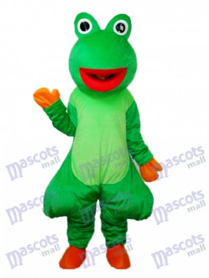 Red Mouth Odd Frog Mascot Adult Costume