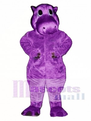 Hairy Potamus Hippo Mascot Costume