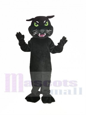 Funny Black Leopard Mascot Costume