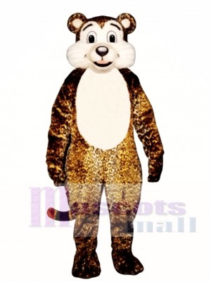 Baby Leopard Mascot Costume