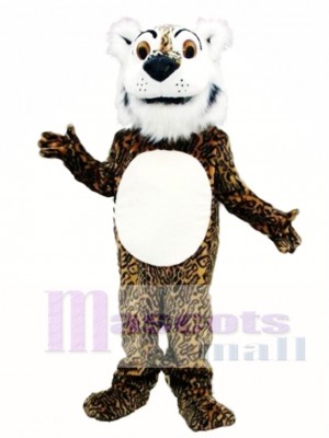 Comic Leopard Mascot Costume