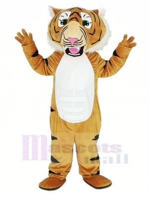 Super Muscle Tiger Mascot Costume Animal